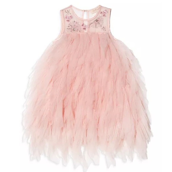 Tutu Du Monde Other - Tutu du Monde Beautiful Beaded Pink Tulle- Blush, Size 6-7 Easter Dress